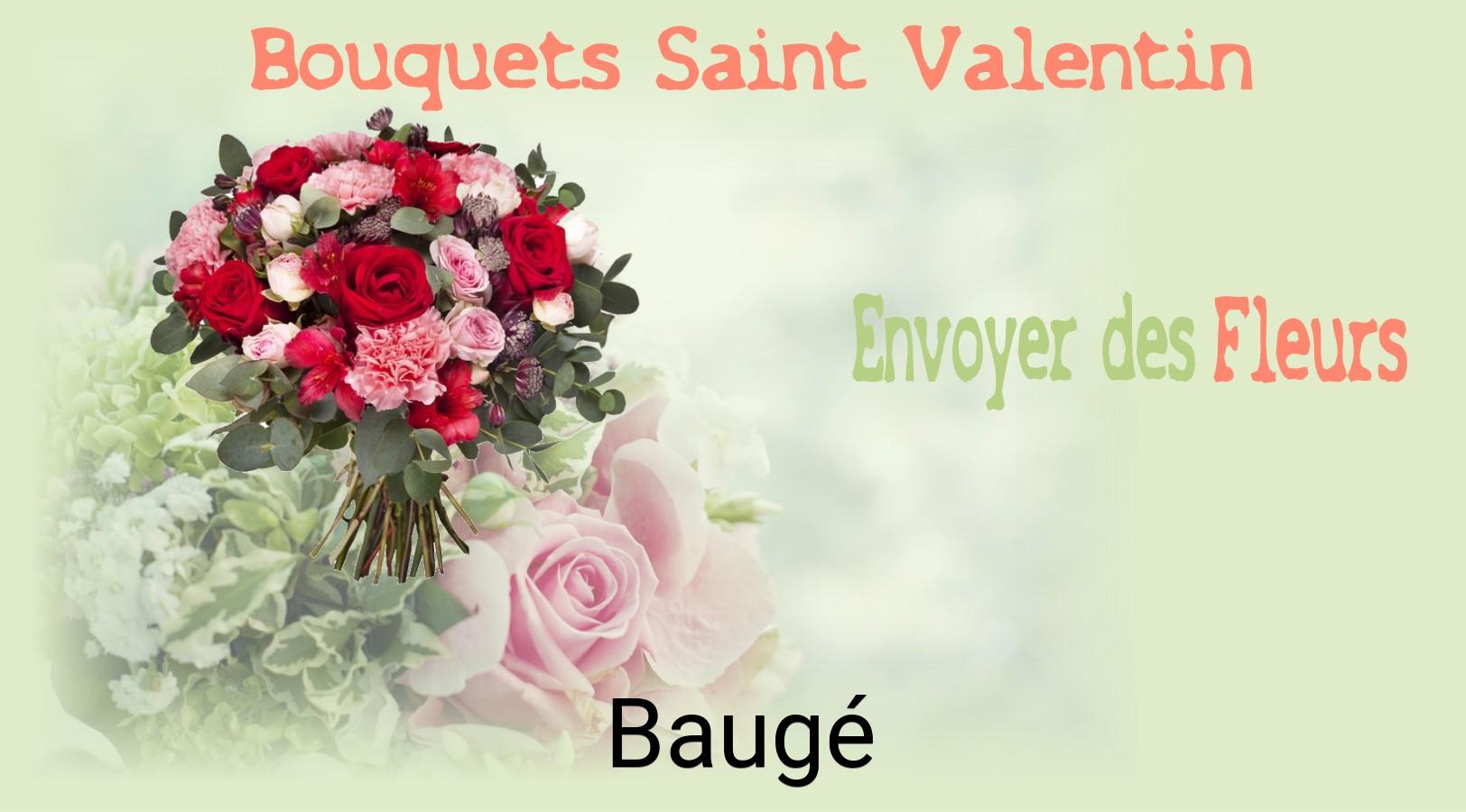 Roses de Saint-Valentin livrées à Baugé